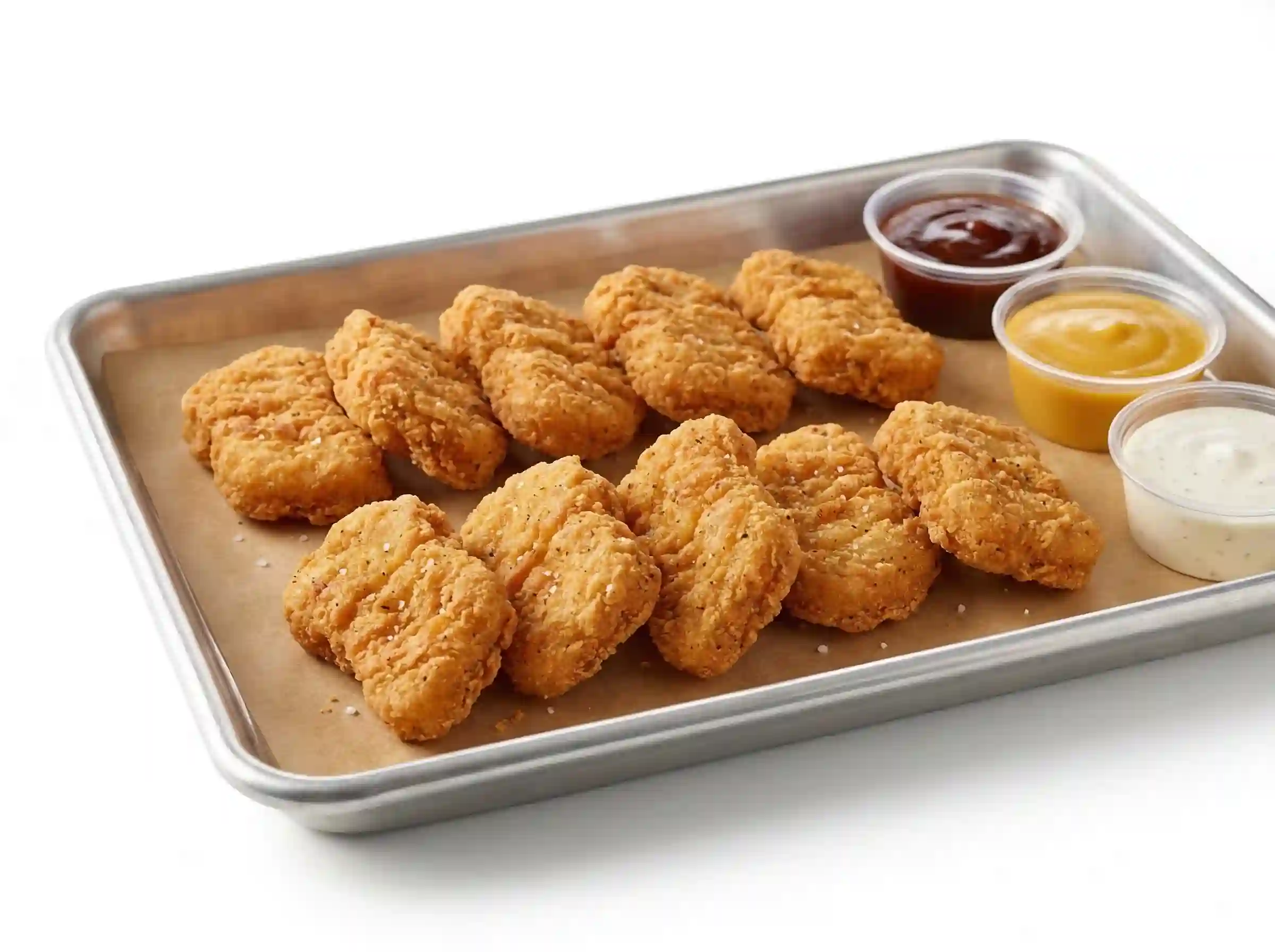 KFC 12 piece saucy nuggets portion showing crispy chicken nuggets